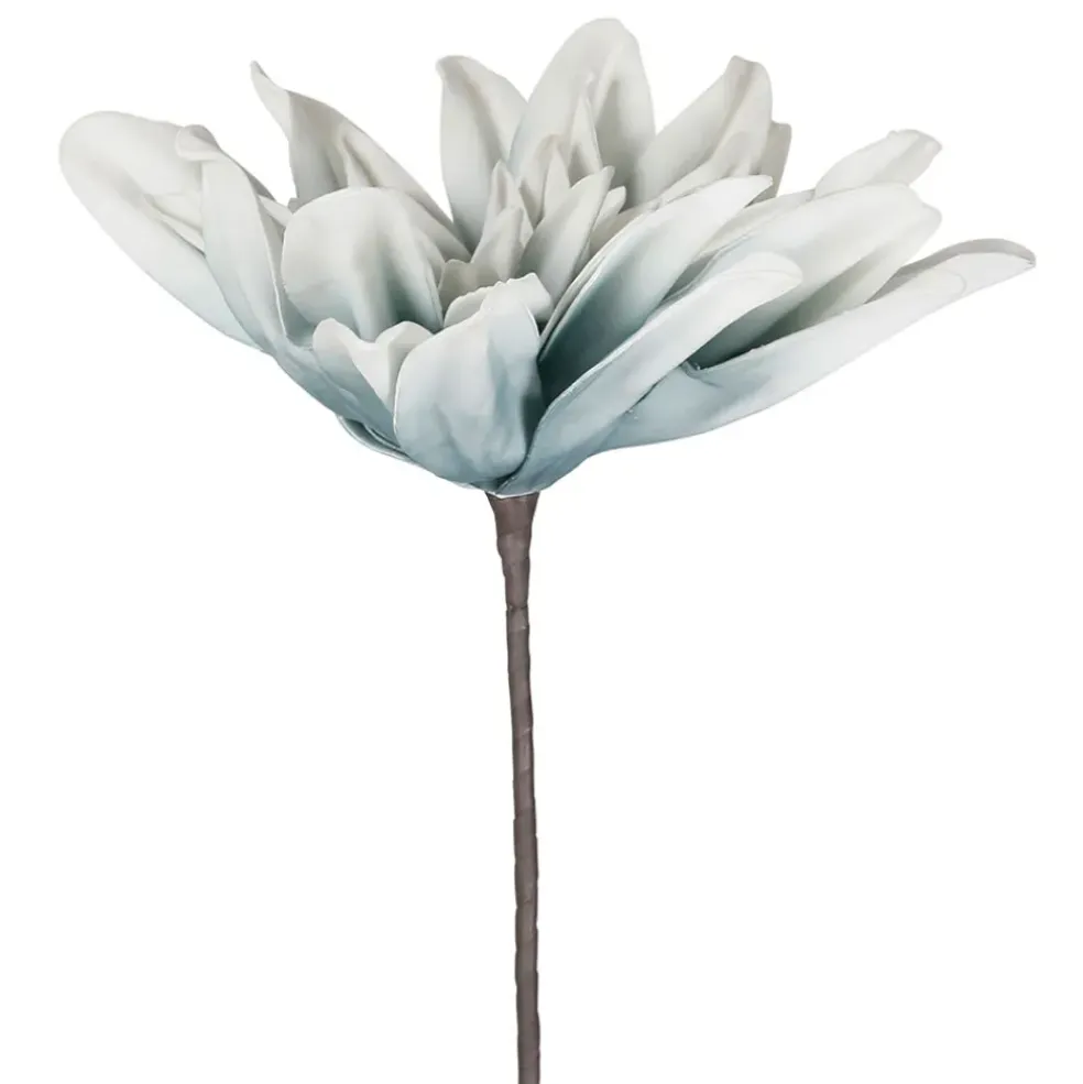 Fleur artificielle bleu et blanc h69cm - Tulia
