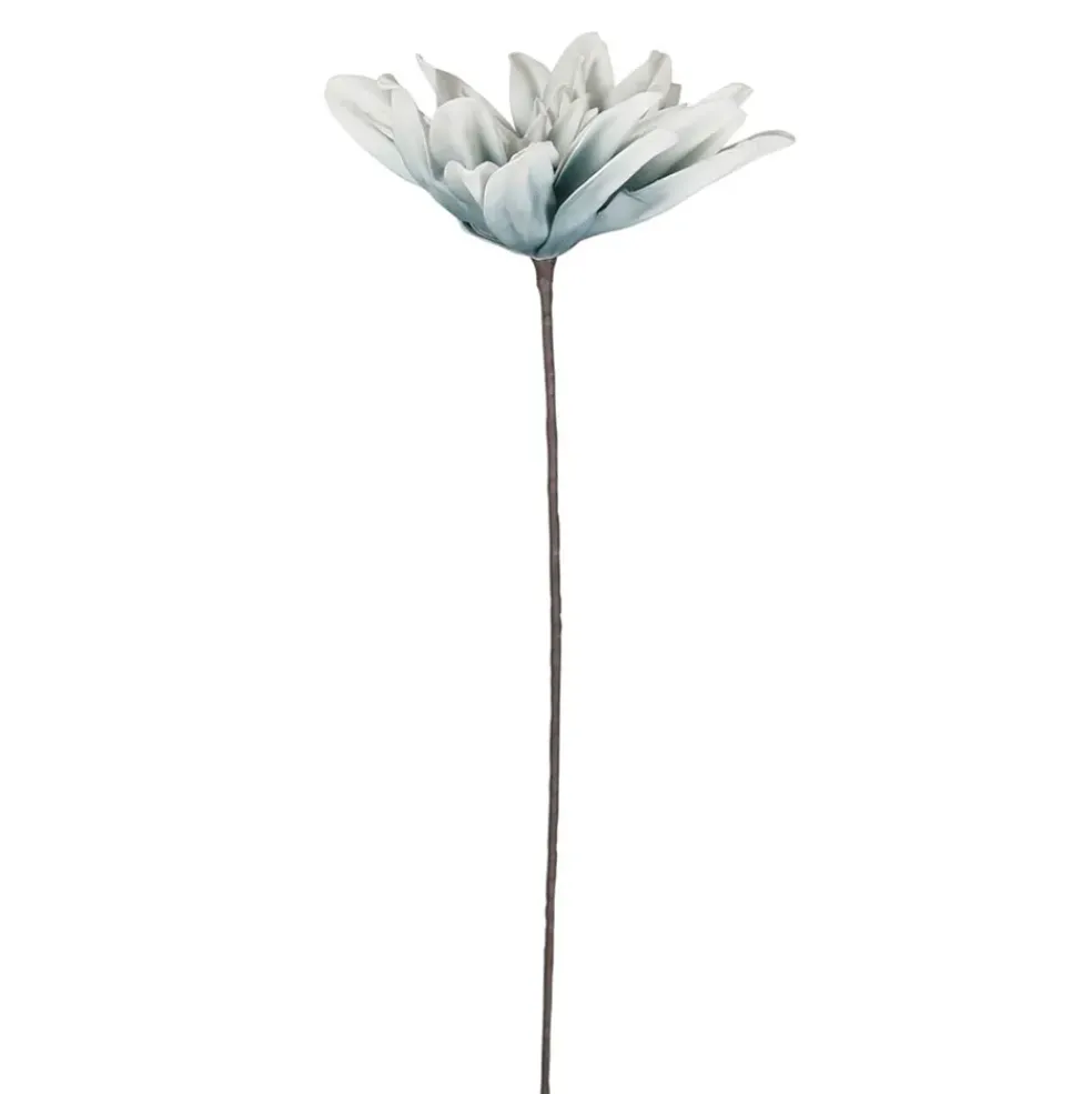 Fleur artificielle bleu et blanc h69cm - Tulia