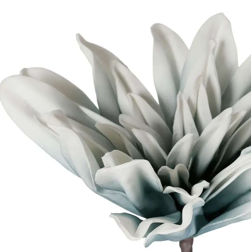 Fleur artificielle bleu et blanc h69cm - Tulia