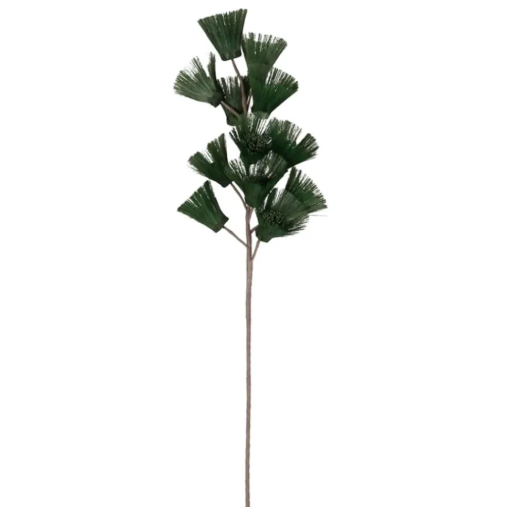 Fleur artificielle camae vert foncé