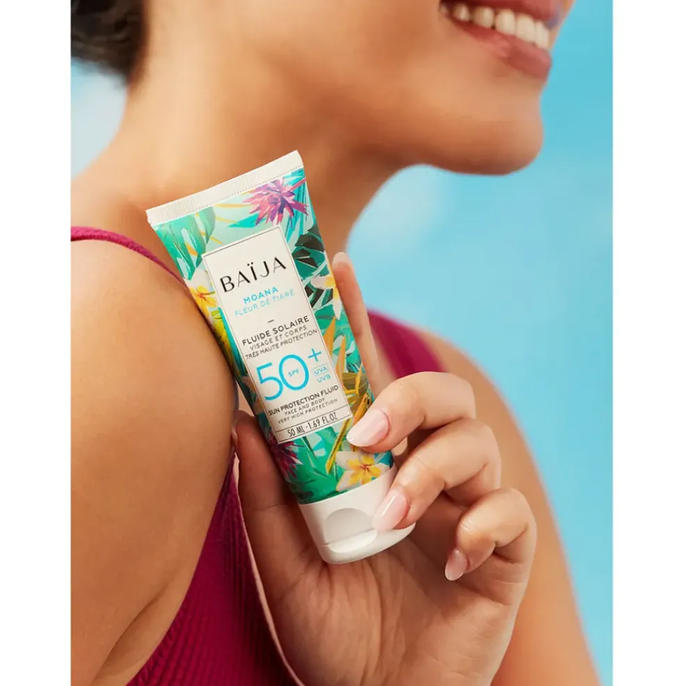 Fluide solaire SPF50+ 50ml - Moana