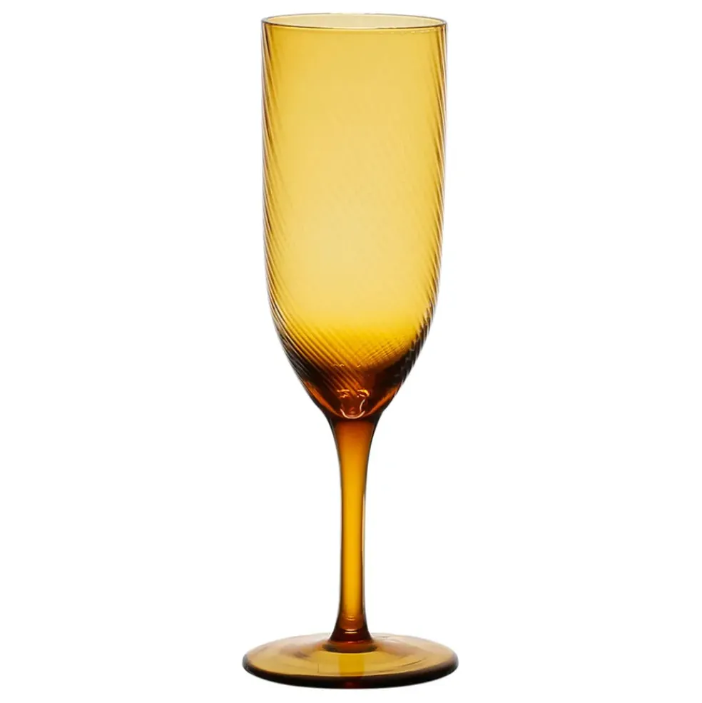 Flute en verre ambre 25cl - Champart