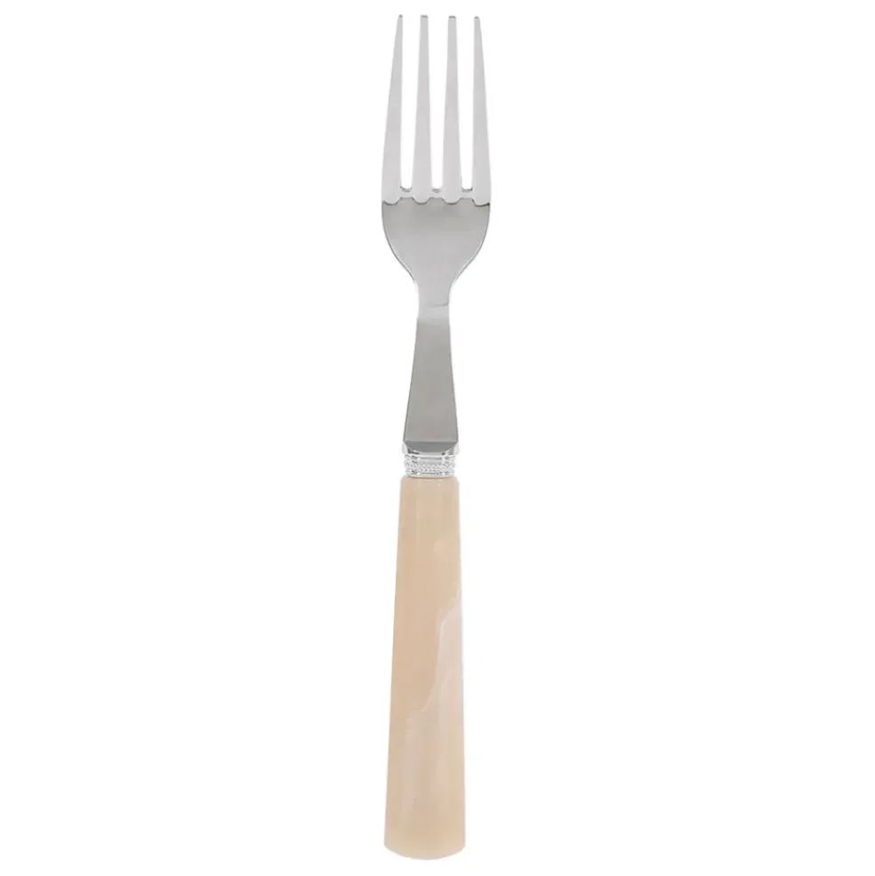 Fourchette en inox beige - Arbella