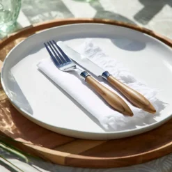 Fourchette en inox naturel - bocage