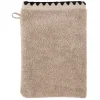 Gant de toilette en coton couleur lin 15x21cm - Issey