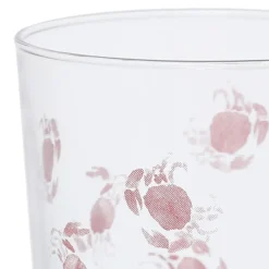 Gobelet crabes en verre rouge 36cl - Bodega