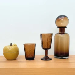 Gobelet en verre ambre 23cl - Rocky