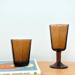 Gobelet en verre ambre 23cl - Rocky