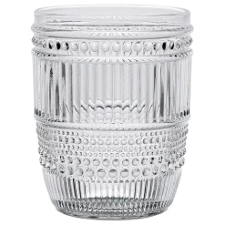 Gobelet en verre transparent 27cl - Strie
