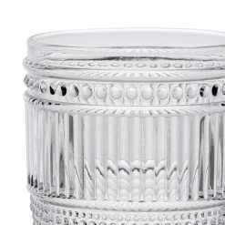 Gobelet en verre transparent 27cl - Strie