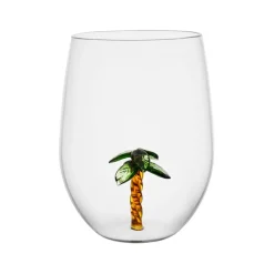 Gobelet palmier en verre 60cl - Colorea