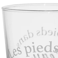 Gobelet pieds dans l'eau en verre blanc 36cl - Bodega