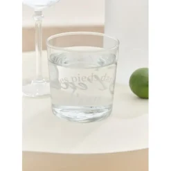 Gobelet pieds dans l'eau en verre blanc 36cl - Bodega