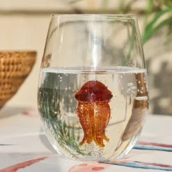 Gobelet poulpe en verre borosilicate 50cl - Océan