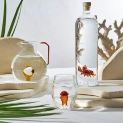 Gobelet poulpe en verre borosilicate 50cl - Océan