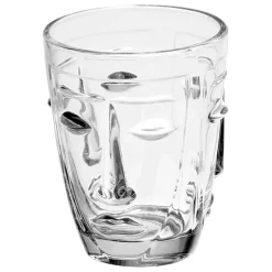 Gobelet visage transparent