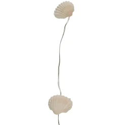Guirlande avec led coquillage naturel l130cm