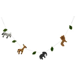 Guirlande murale en feutre multicolore 1.5m - Zawadi