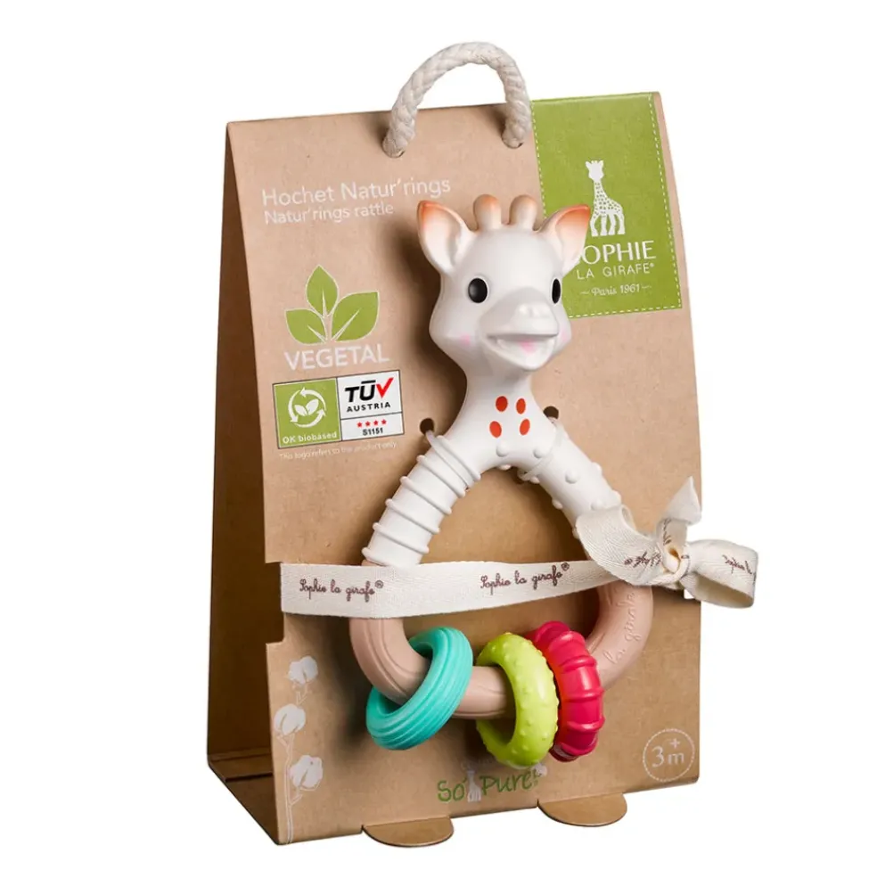 Hochet natur'rings - Sophie la girafe