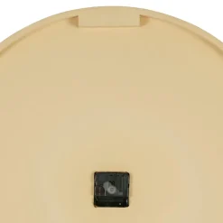 Horloge en bambou naturel et blanc d60cm - Ladret
