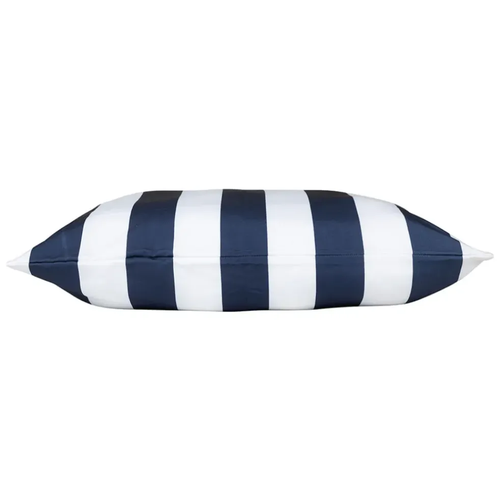 Housse coussin en tissu marine 80x80cm - Riviera