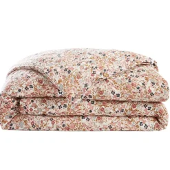 Housse de couette en gaze de coton imprimée pampa 260x240cm - Capucine