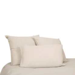 Housse de couette en lin couleur naturel 260x240cm - Viti