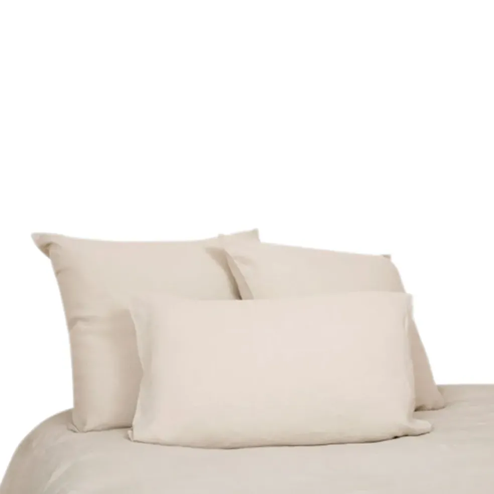 Housse de couette en lin couleur naturel 260x240cm - Viti