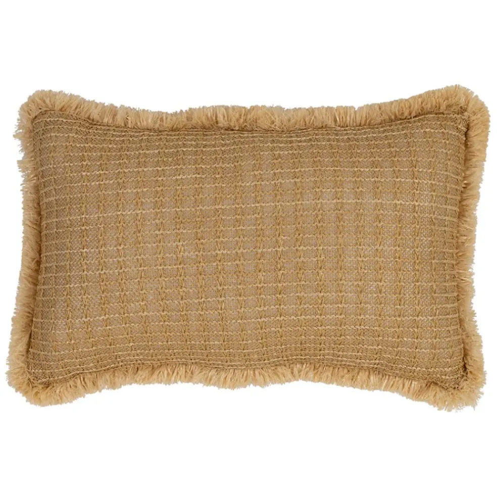 Housse de coussin d'extérieur en tissu naturel 50x30cm - Garden