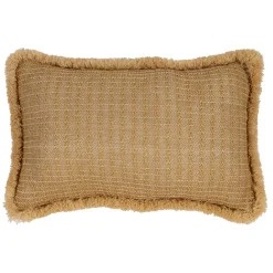 Housse de coussin d'extérieur en tissu naturel 50x30cm - Garden