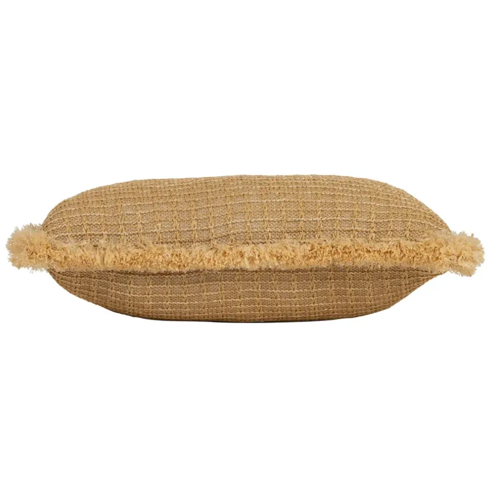 Housse de coussin d'extérieur en tissu naturel 50x30cm - Garden