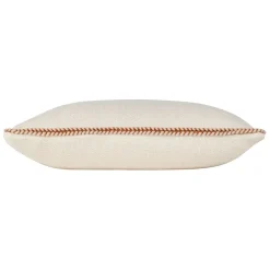 Housse de coussin en coton écru 50x30cm - Seguia