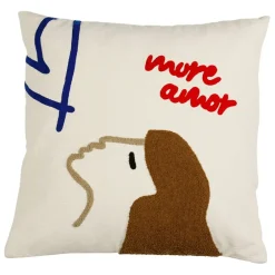 Housse de coussin en coton multicolore 45x45cm - Bellagio