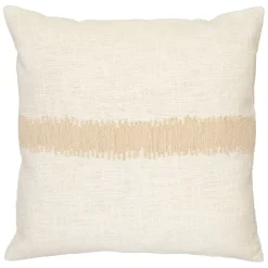 Housse de coussin en coton blanc 45x45cm - Horizon