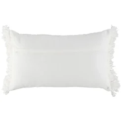 Housse de coussin en coton poisson bleu marine 50x30cm - Bord De Mer