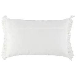 Housse de coussin en coton beige 50x30cm - Jaklel