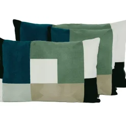 Housse de coussin en coton pigeon 50x80cm - Tamba