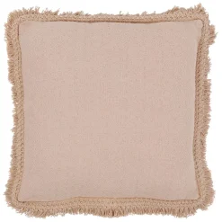 Housse de coussin en coton nude 45x45cm - Amerida