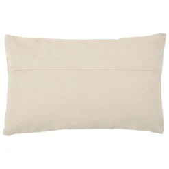 Housse de coussin en coton écru et jute naturel 50x30cm - Eté A La Mer