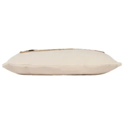 Housse de coussin en coton écru et jute naturel 50x30cm - Eté A La Mer