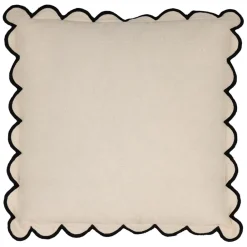 Housse de coussin en coton écru 45x45cm - Nomadea