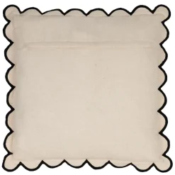 Housse de coussin en coton écru 45x45cm - Nomadea