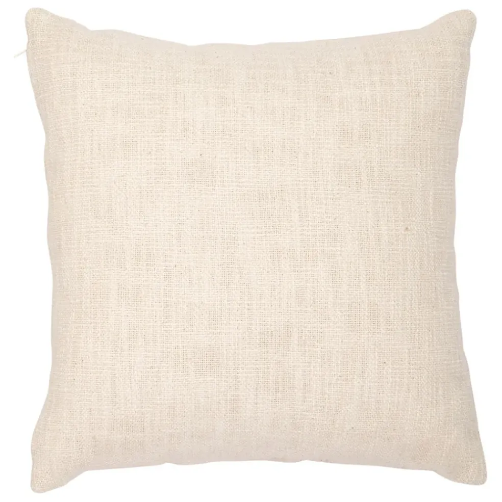 Housse de coussin en coton ecru 45x45cm - Manarola