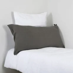 Housse de coussin en lin granit 55x110cm - Viti