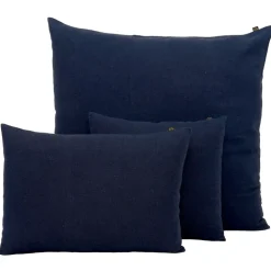 Housse de coussin en lin et coton encre 80x80cm - Figari