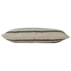 Housse de coussin en lin azur 50x30cm - Hemlin