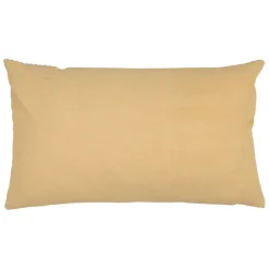 Housse de coussin en velours côtelé ivoire 50x30cm - Klosen