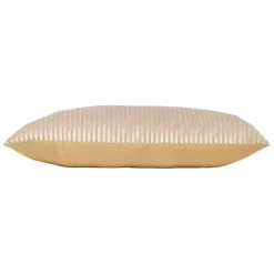 Housse de coussin en velours côtelé ivoire 50x30cm - Klosen