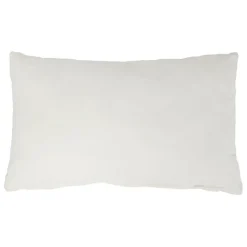 Housse de coussin en velours écru 50x30cm - Songes