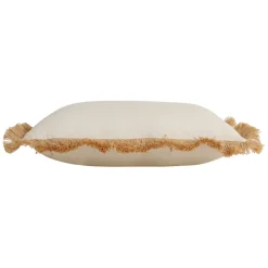 Housse de coussin leonin naturel 50x30cm lin+viscose